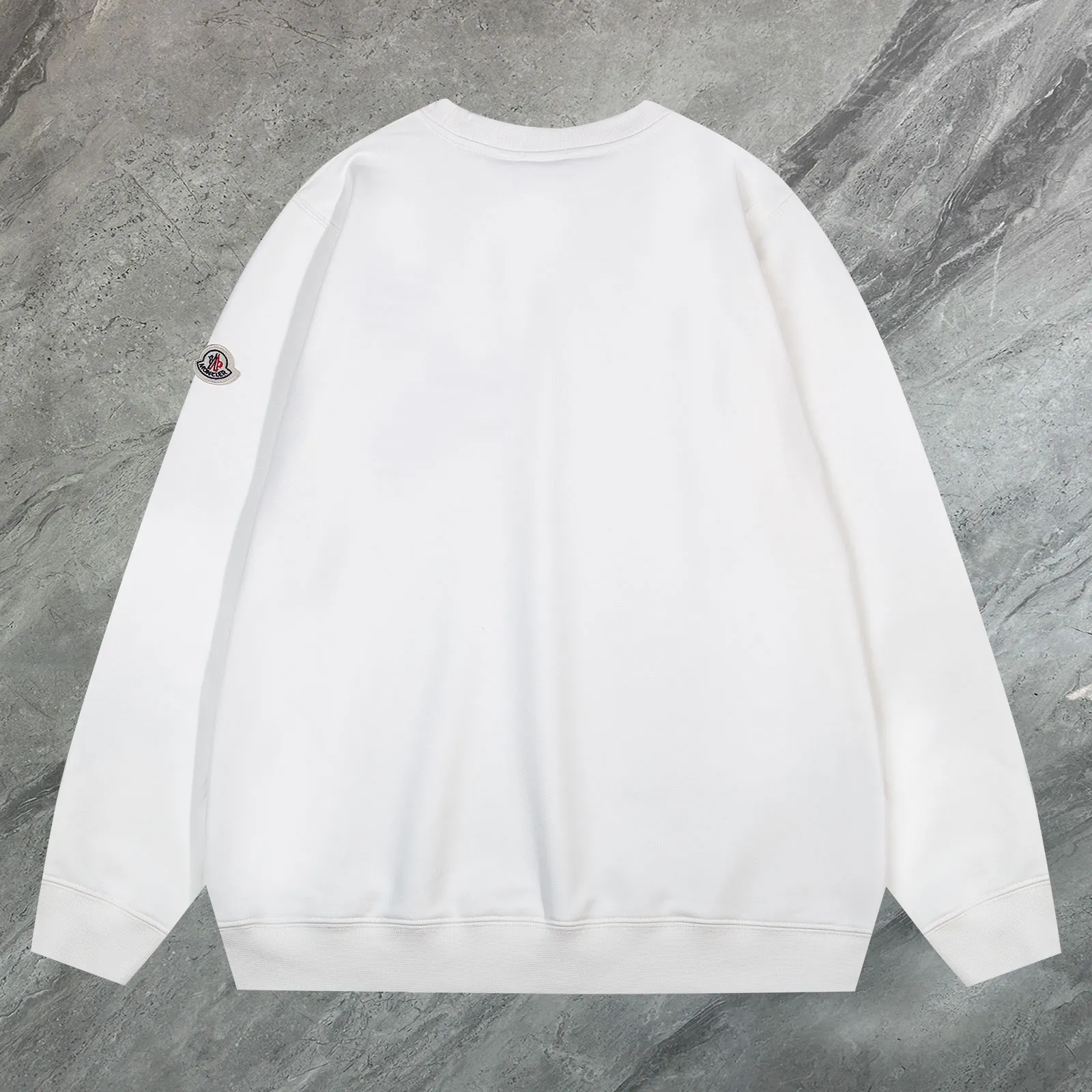 〖 𝐌𝐎𝐍𝐂𝐋𝐄𝐑~ 〗 440g ， 😎 ， ， Factory 2025 T ， ， Premium LOGO， Same Style ：Black White Size：S M L XL 2XL